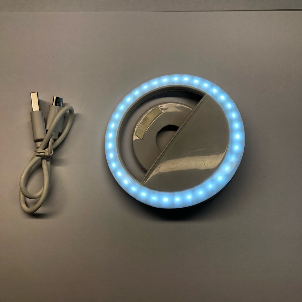 Clip On Ring Light - White - Picture 11 of 11
